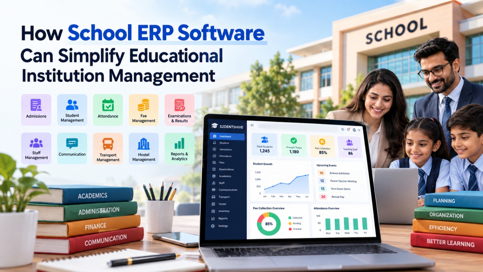 How School ERP Software Can Simplify Educational Institution Management