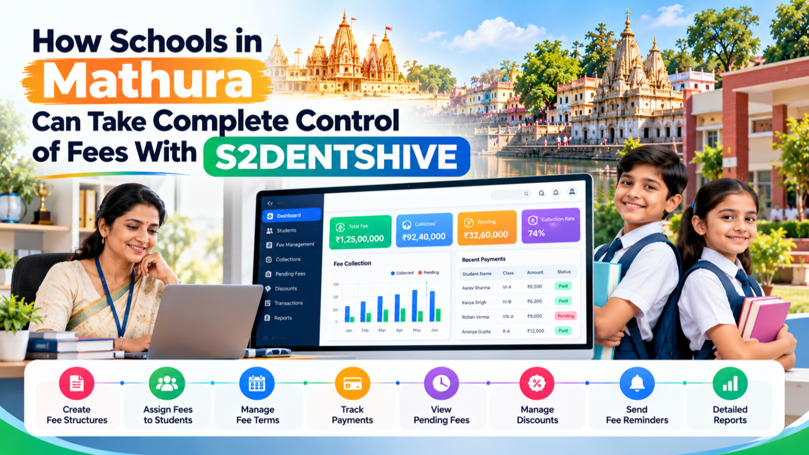 How Schools in Mathura Can Take Control of Fees With S2DENTSHIVE