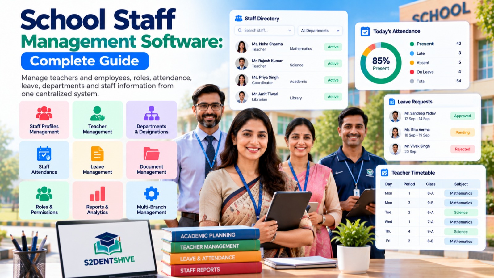School Staff Management Software: Complete Guide