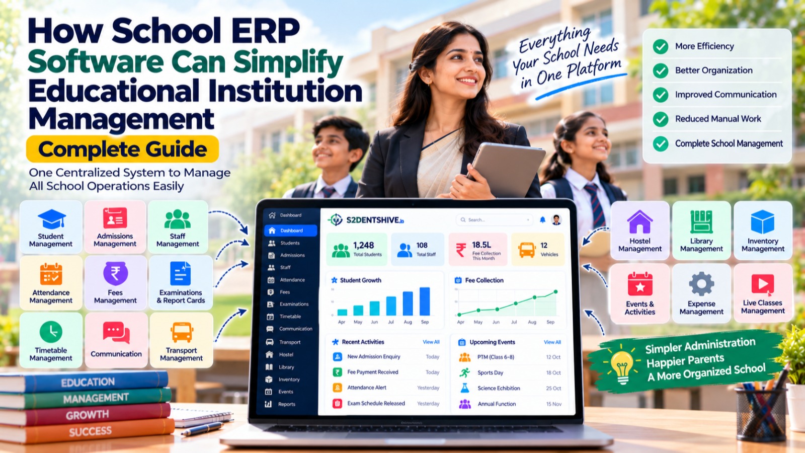 How School ERP Software Can Simplify Educational Institution Management